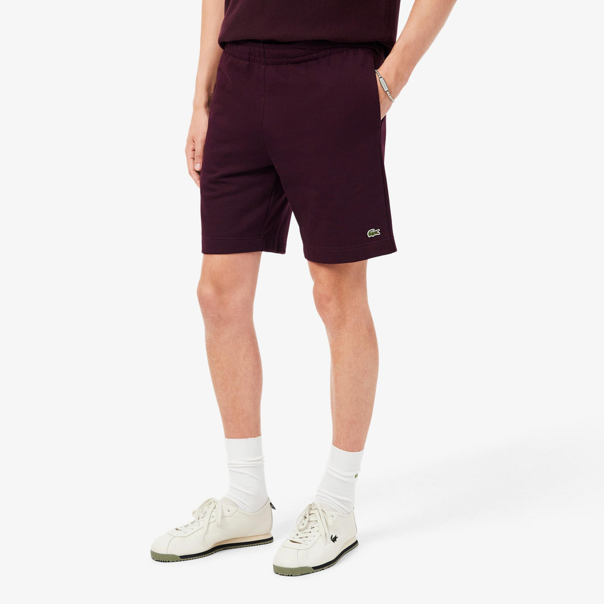 Lacoste Shorts Men - dark red