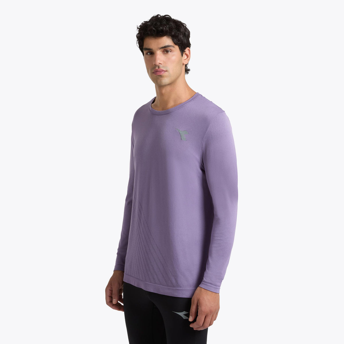 Diadora Stratouno Long sleeve Men - purple