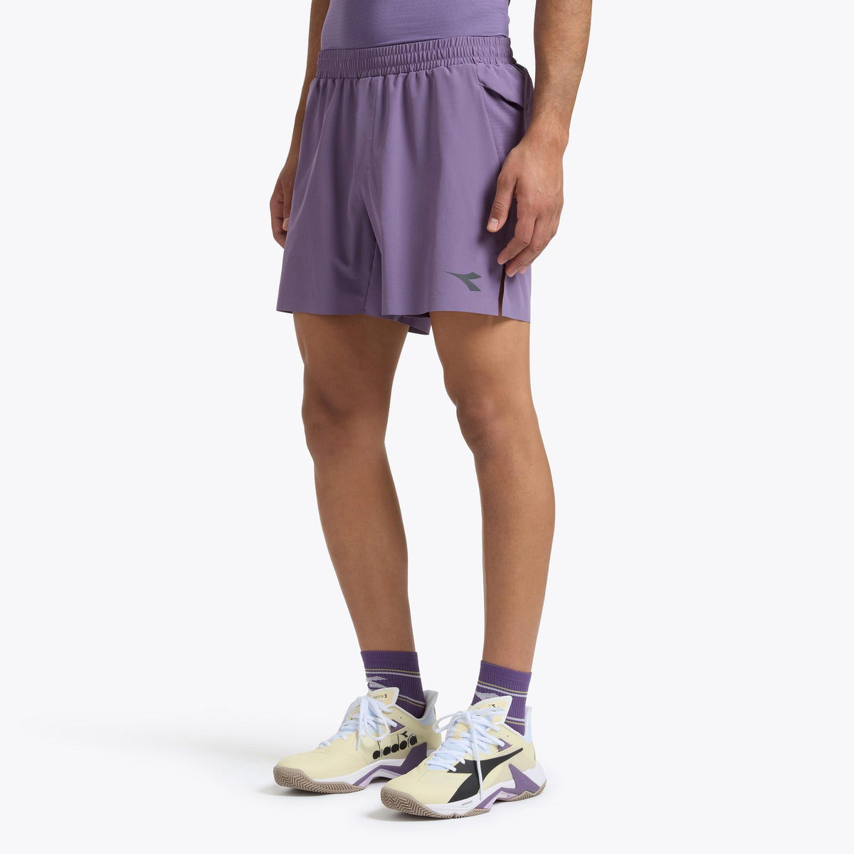 Diadora Fibrazero 6 Bermuda Herren - violett