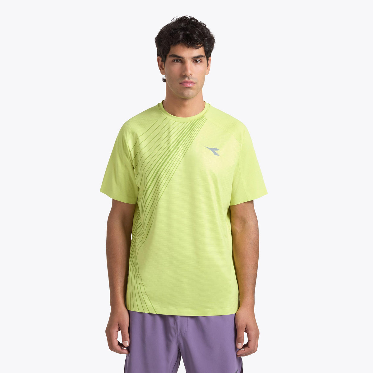 Diadora Fibrazero T-Shirt Herren - limette