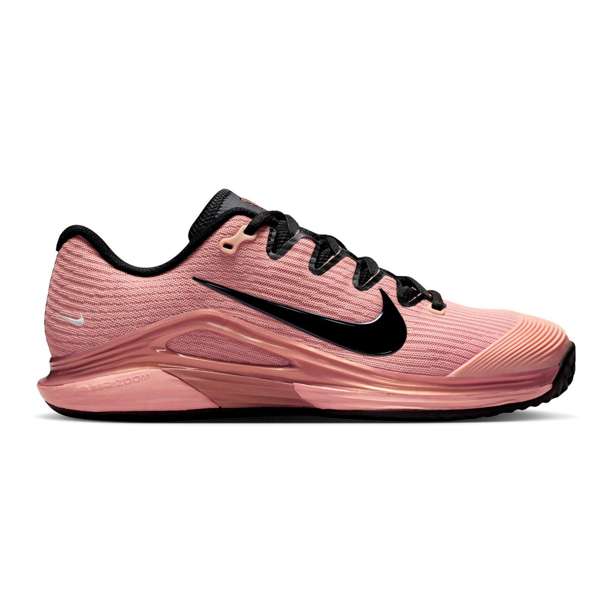 Nike Vapor 12 Premium Sandplatzschuh Damen - rosegold, schwarz