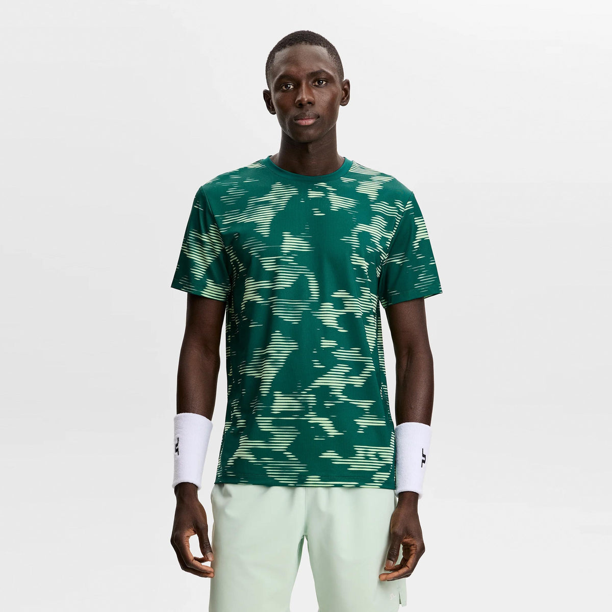 JLindeberg Josip Printed T-Shirt Men - sage