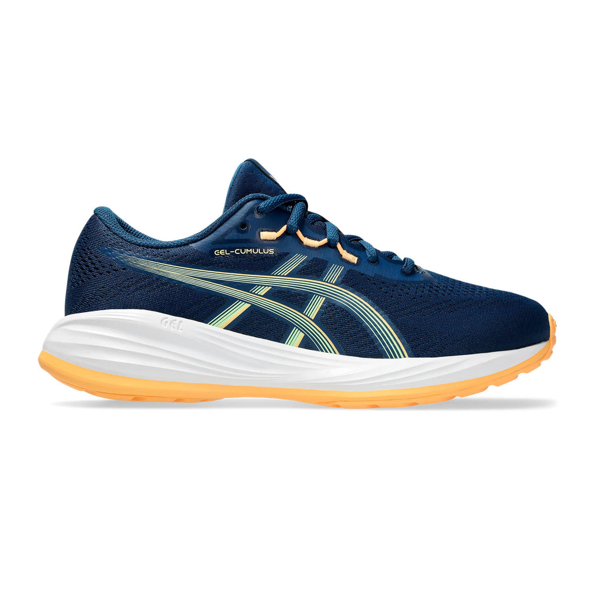 ASICS Gel-Cumulus 28 GS Neutral running shoe Kids - blue, orange