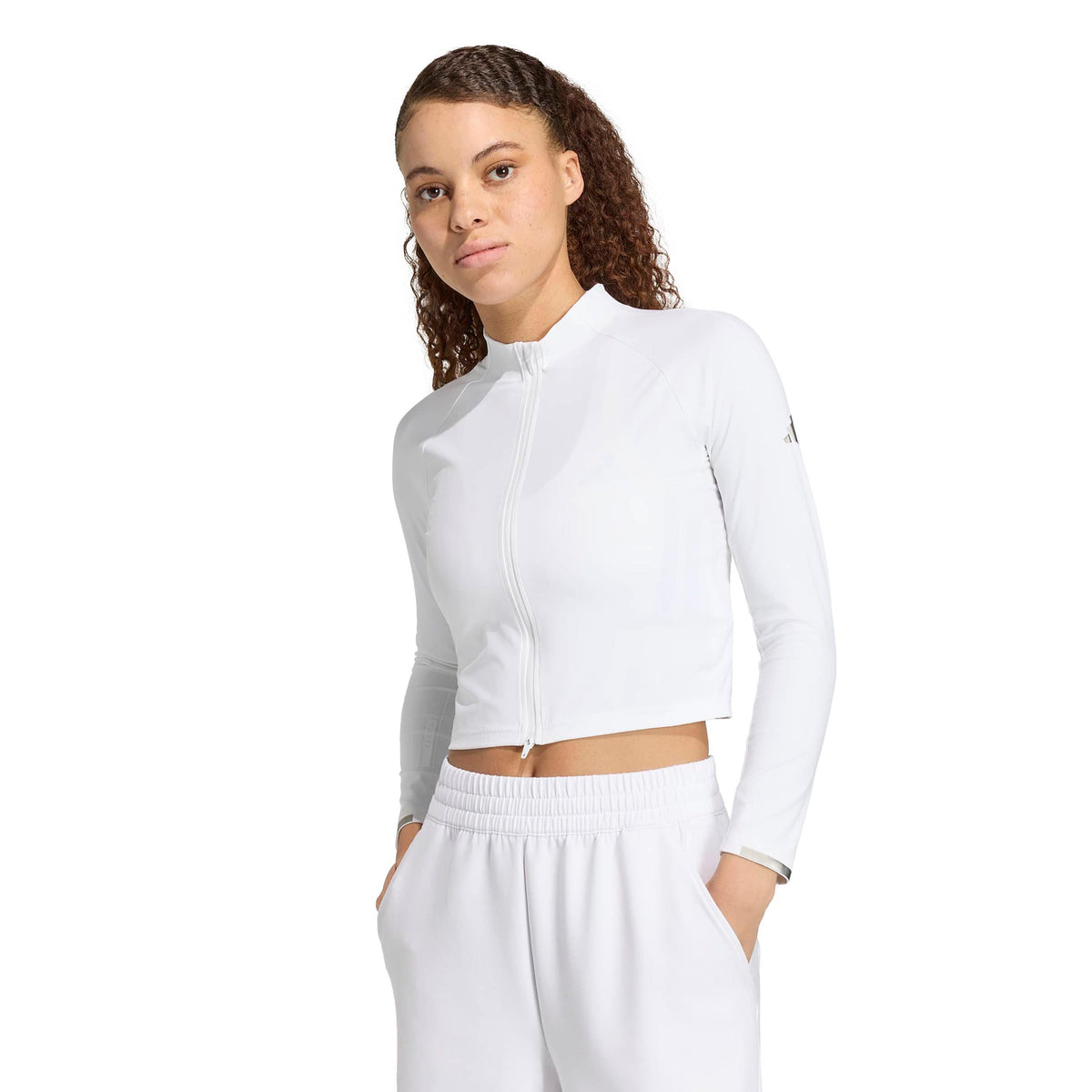 adidas Pro Trainingsjacke Damen - weiß