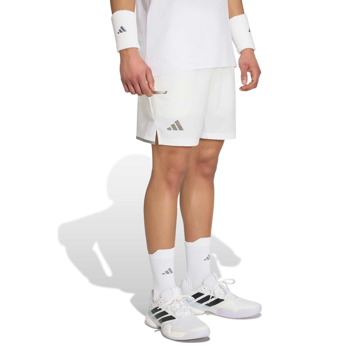 adidas 7Inch Short & Tight Shorts Men - white, silver