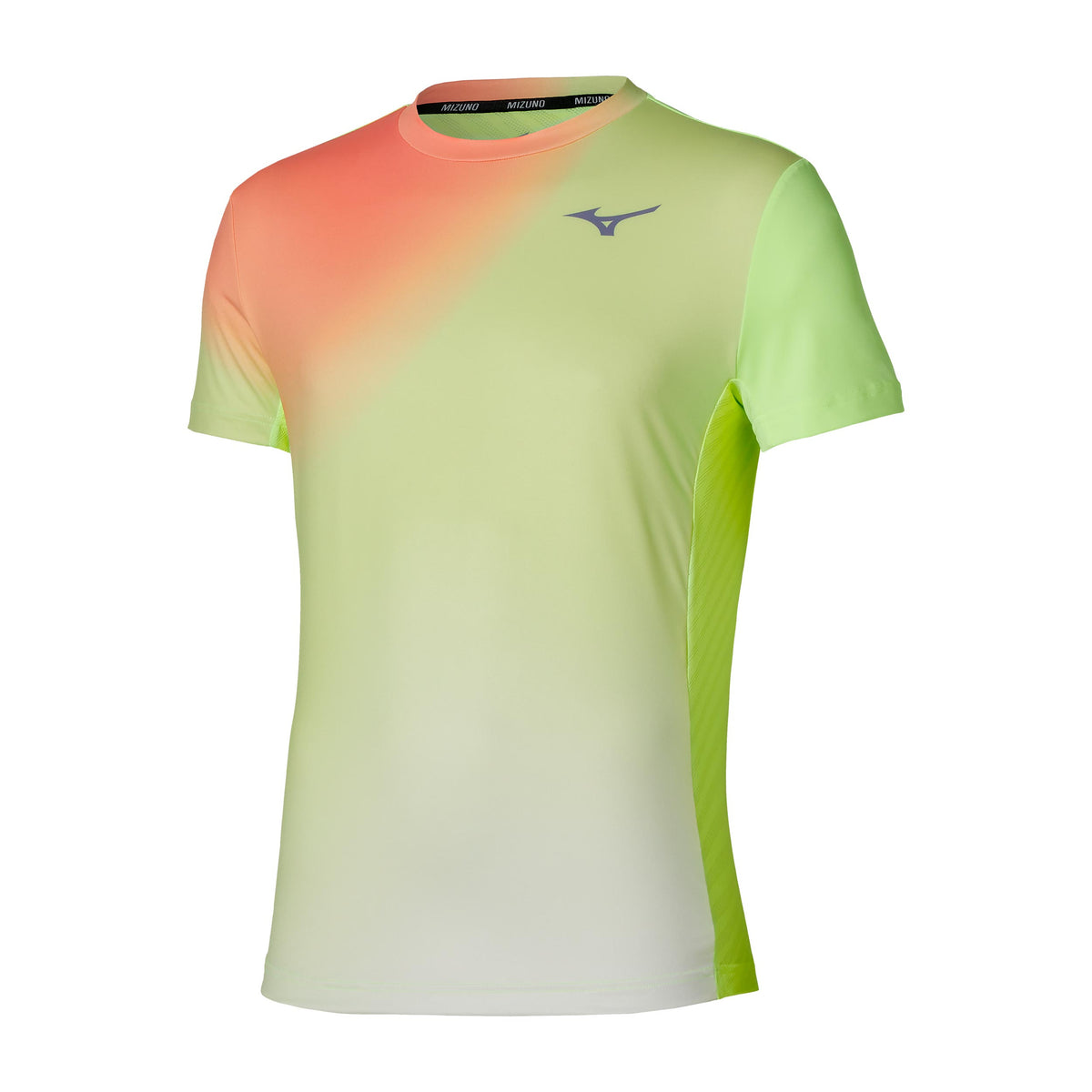 Mizuno Graphic T-Shirt Men - lime, coral