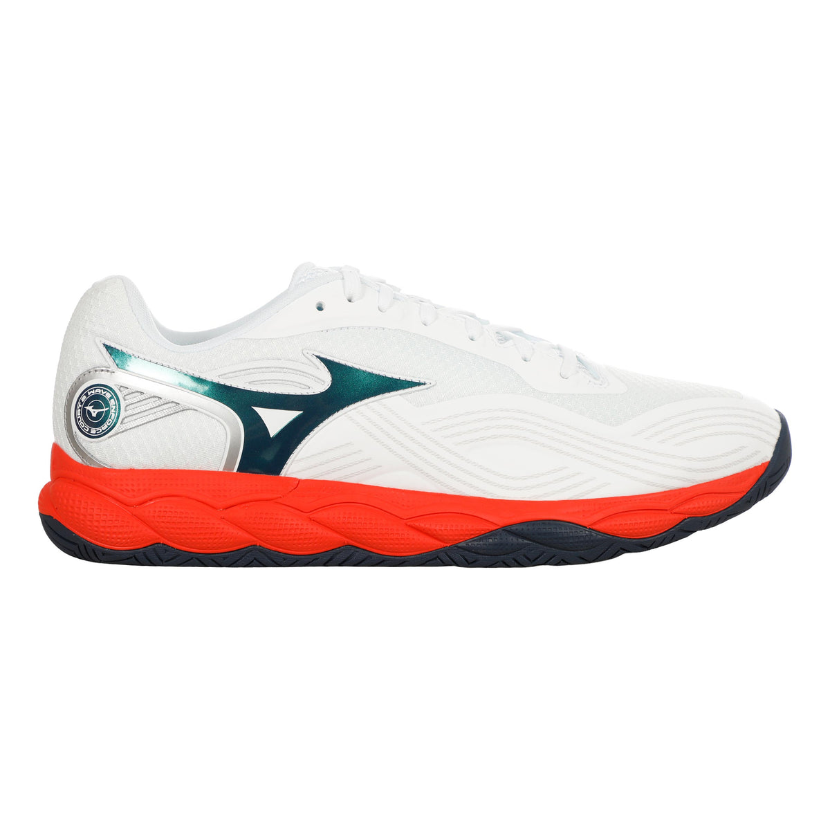 Mizuno Wave Enforce Court 2 All court shoe Men - white, orange