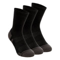 Performance Tech Crew Sports Socks 3 Pack Unisex - black, dark grey