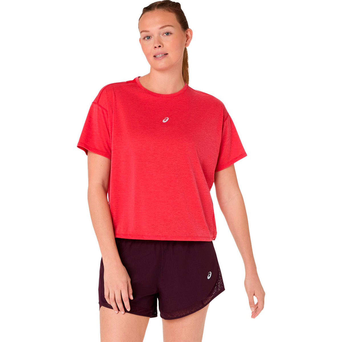 ASICS Nagino  Running shirt Women - red