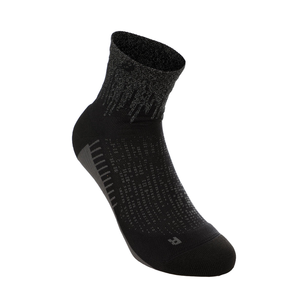 ASICS Performance Quarter  Running Socks Unisex - black