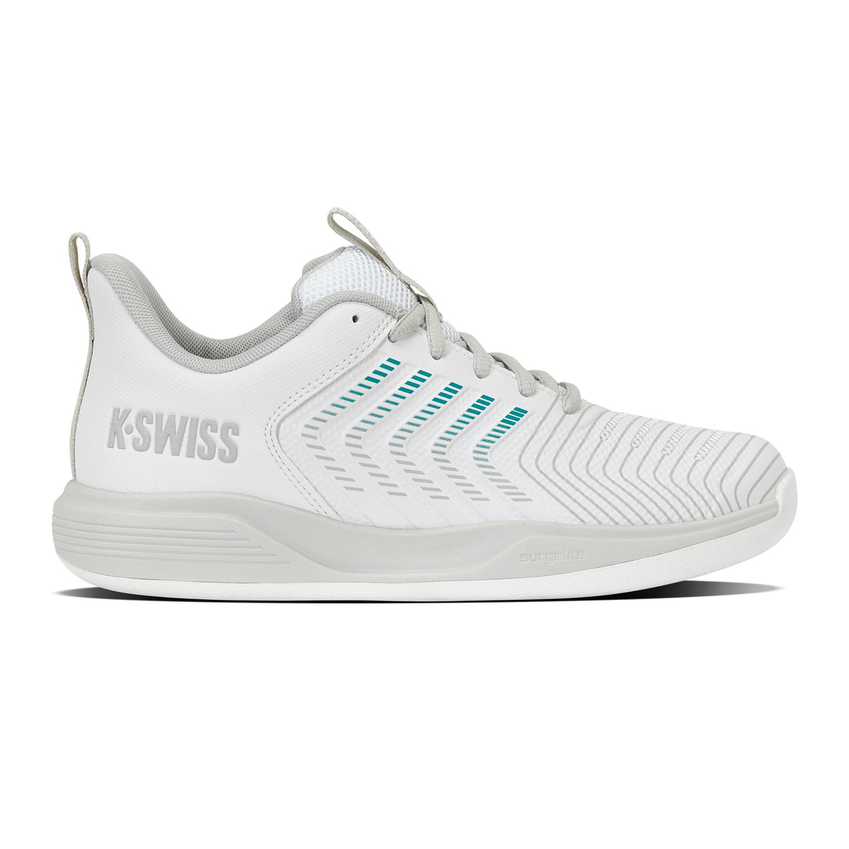 K-Swiss Ultrashot Light Teppichschuh Damen - weiß, türkis