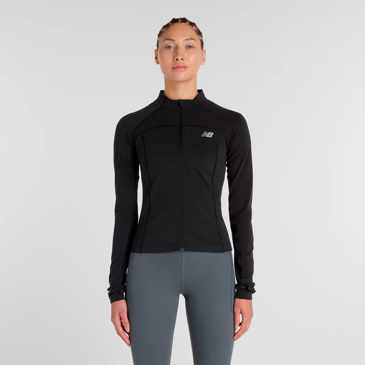 New Balance Harmony Fitted Training jacket Women - black