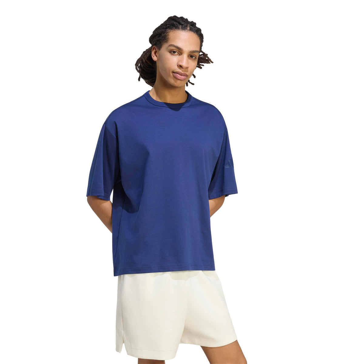 adidas Soft Lux T-Shirt Men - dark blue