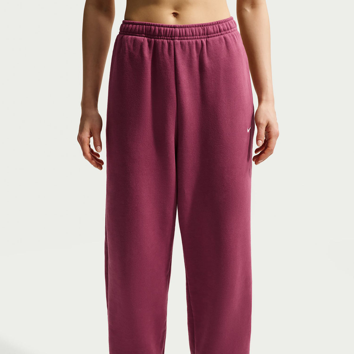 Nike Studio Fleece Trainingshose Damen - mauve