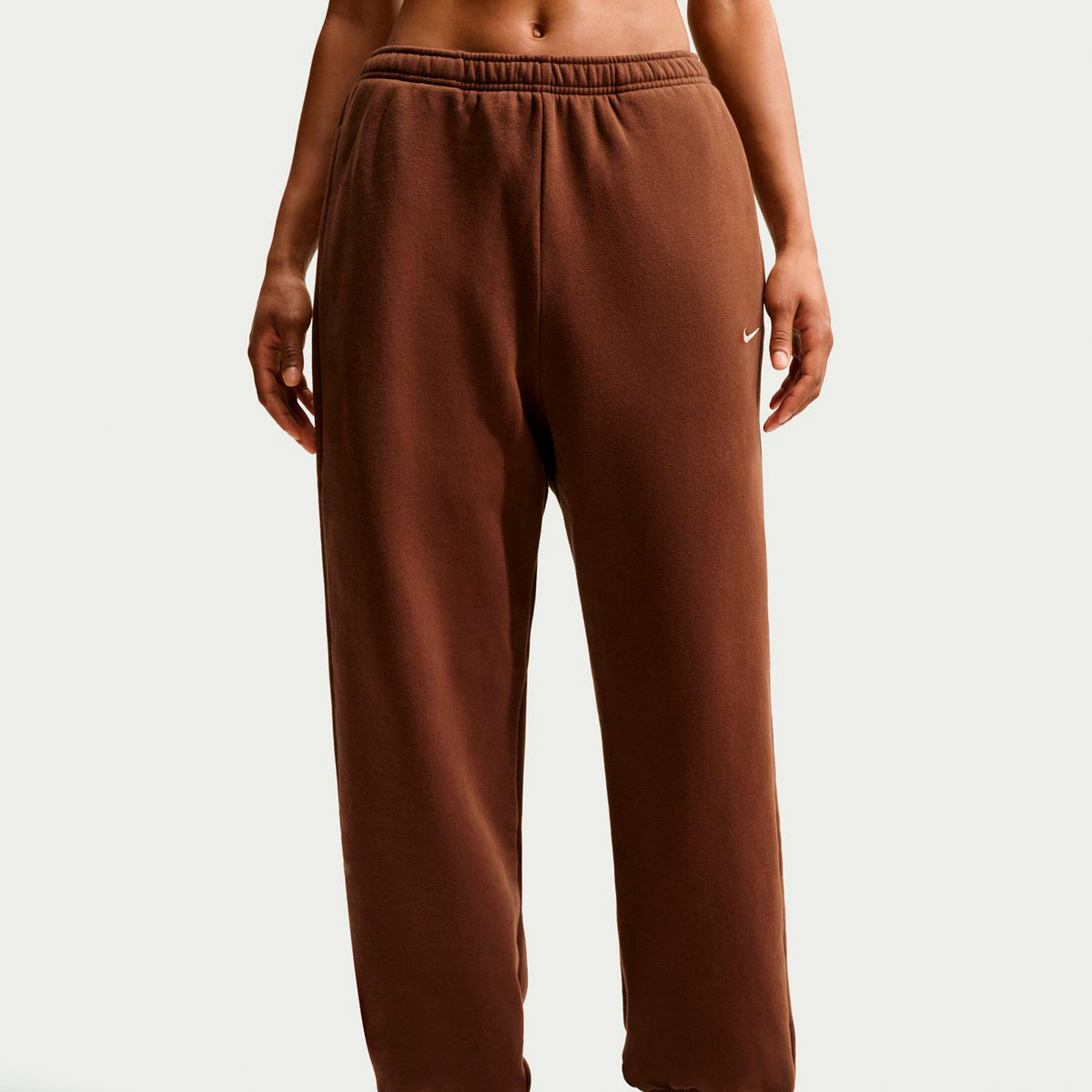 Nike Studio Fleece Trainingshose Damen - braun
