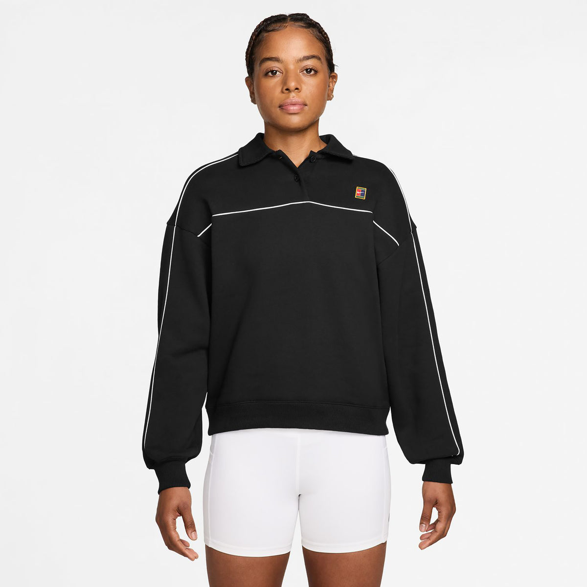 Nike Court Long sleeve Women - black