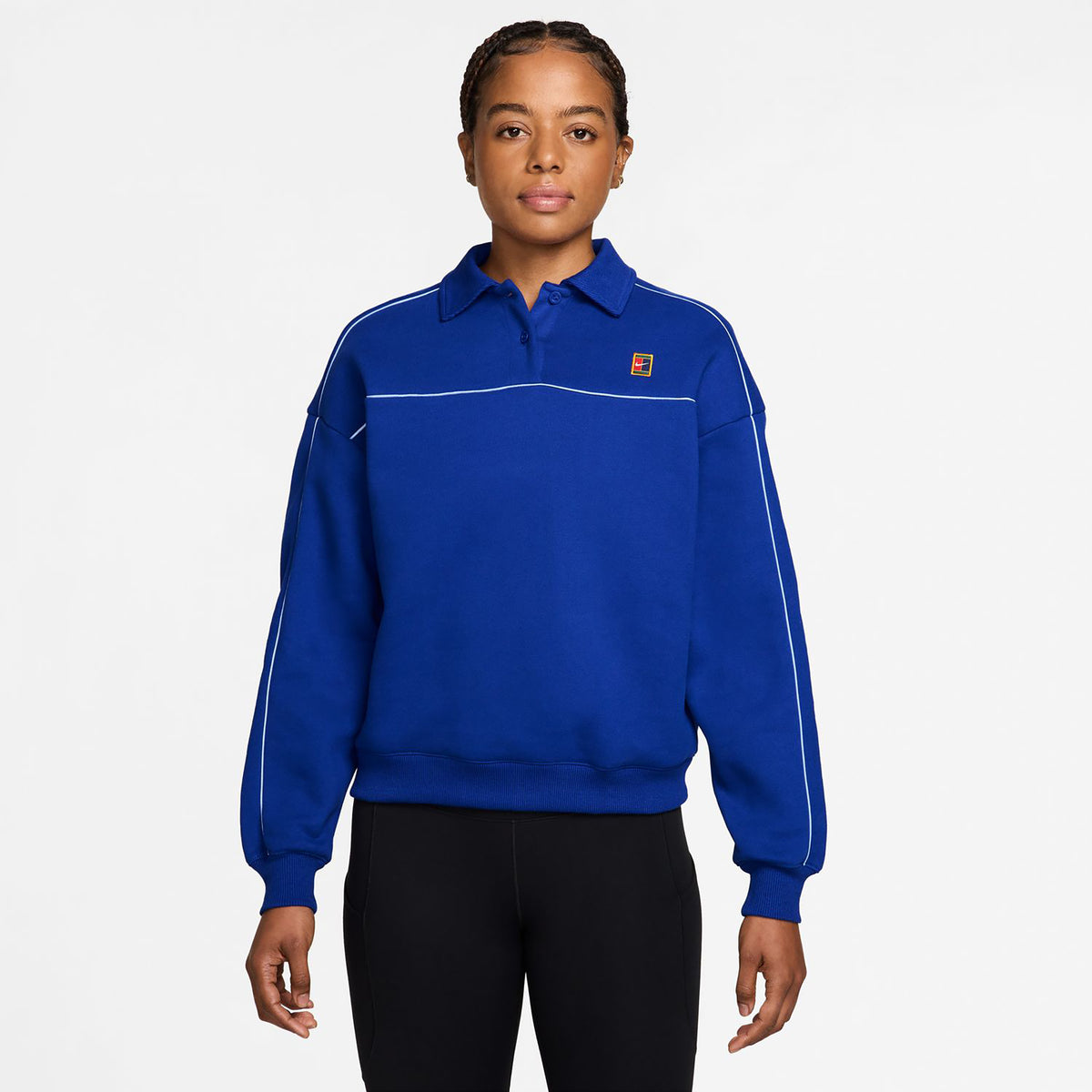 Nike Court Long sleeve Women - dark blue