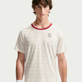 Court Advantage T-Shirt Men - cream, red