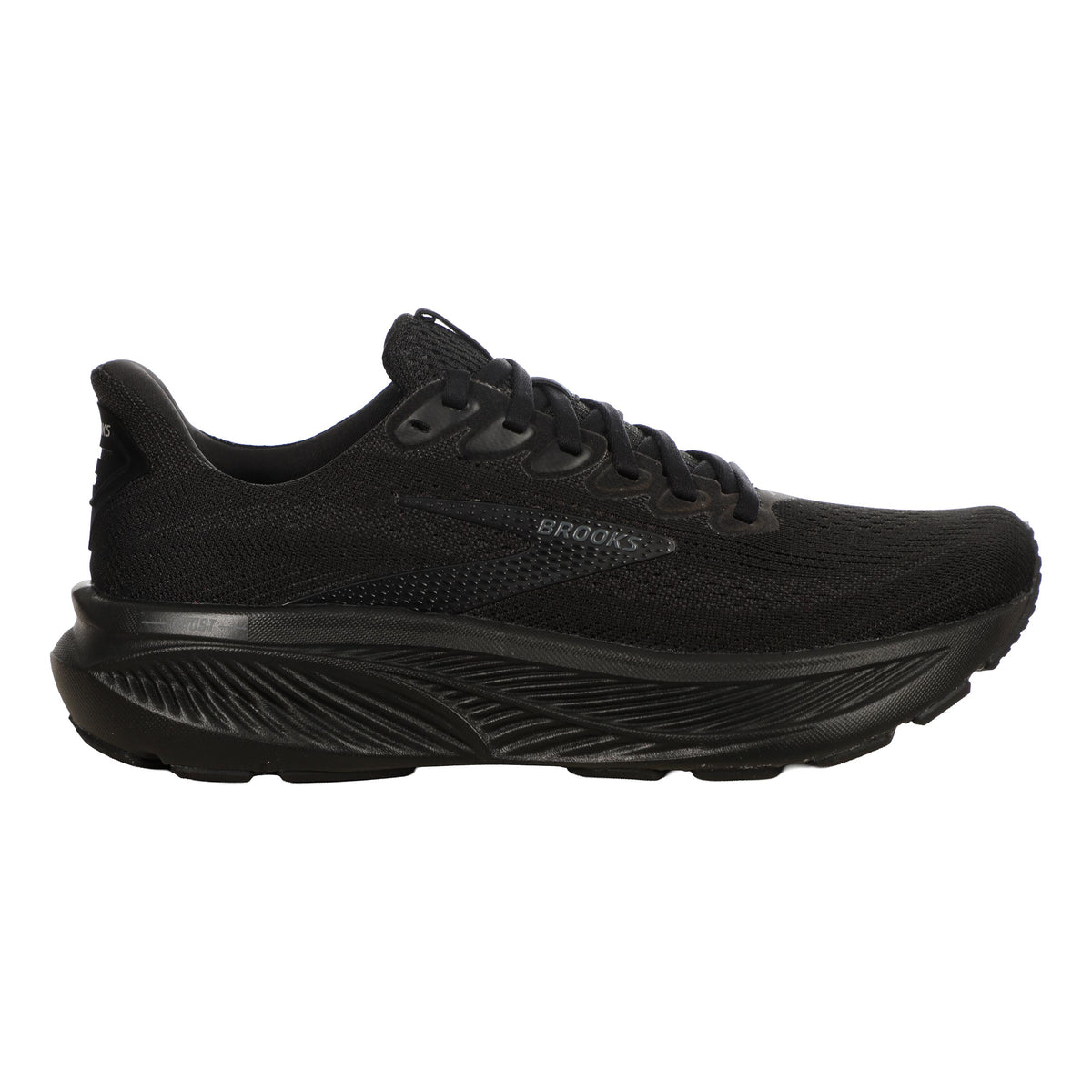 Brooks Ghost 17, wide Neutralschuh Damen - schwarz, schwarz