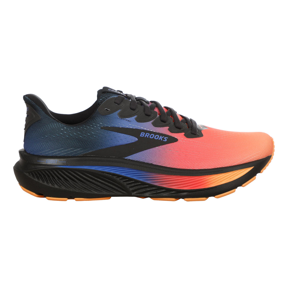 Brooks Ghost 17 Neutral running shoe Men - dark blue, coral