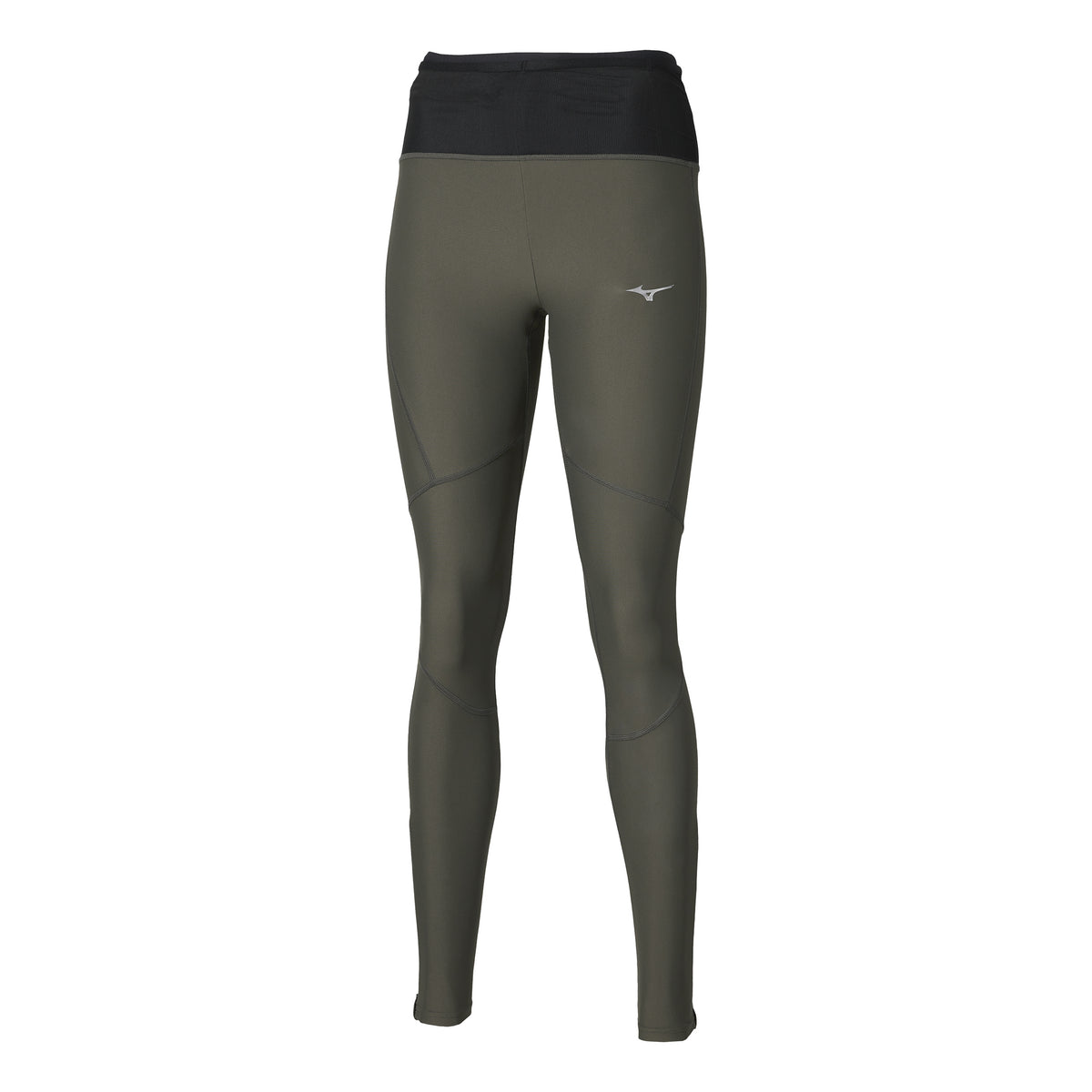 Mizuno Multi Pocket  Lauftight Damen - oliv