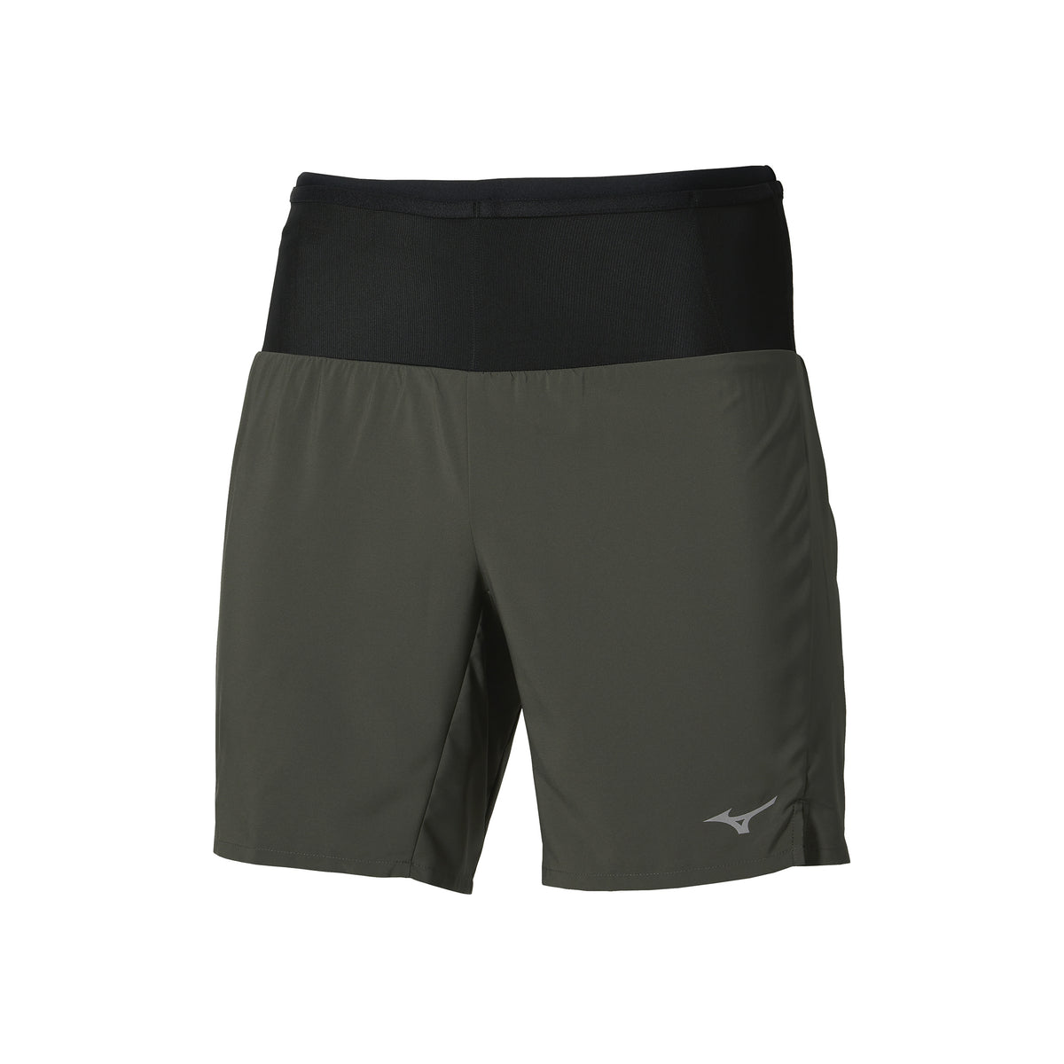 Mizuno Multi Pocket 2in1 Running shorts Men - dark green