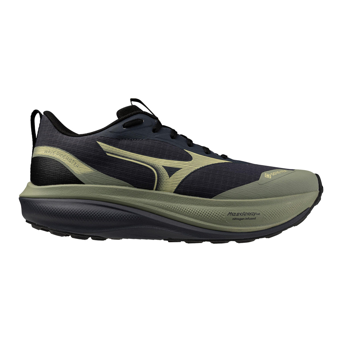 Mizuno Wave Rider GTX 4  Trail running shoe Men - sage, dark blue