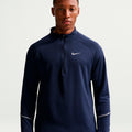 Miler  Running shirt Men - dark blue, silver