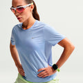Swift  Running shirt Women - blue, silver