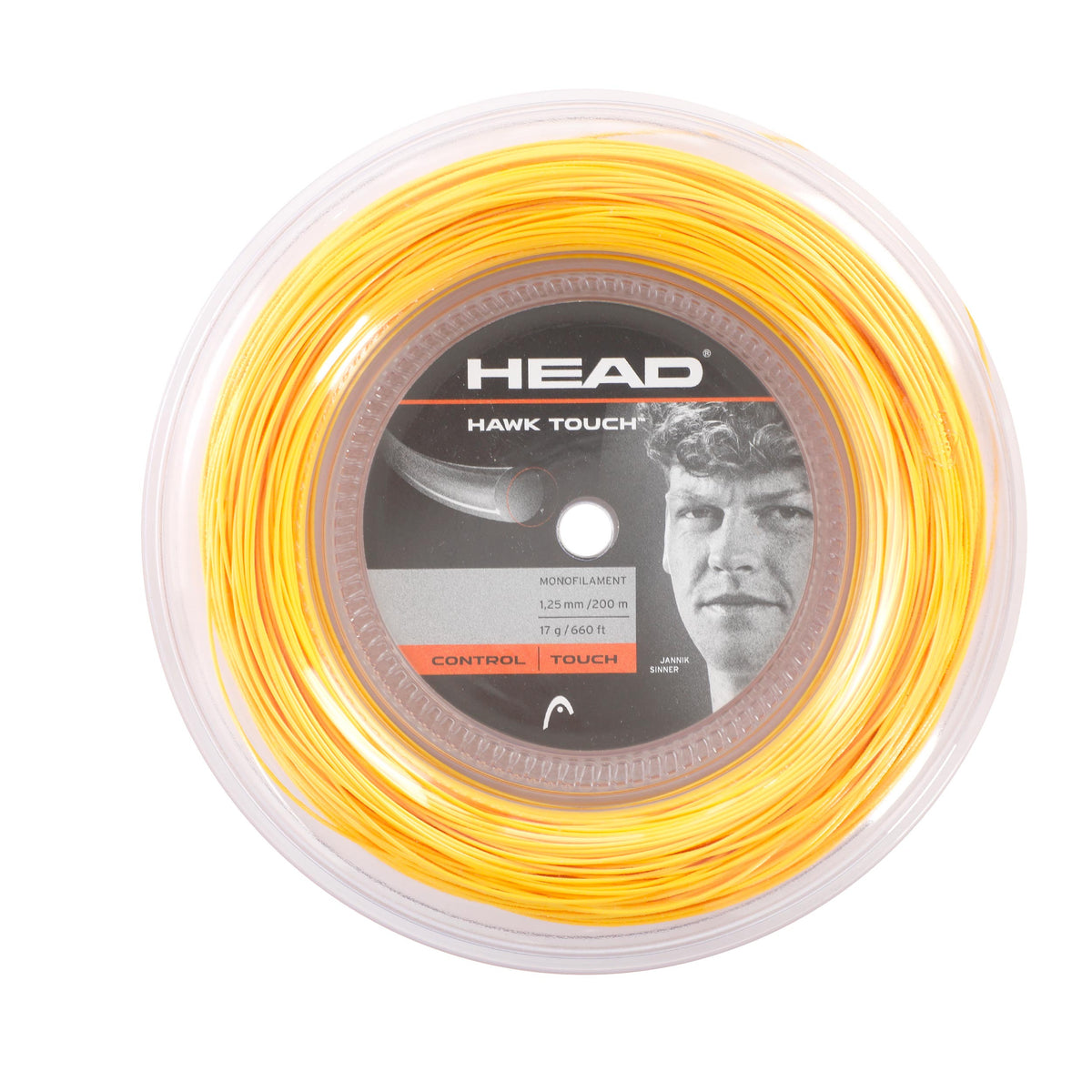 HEAD Hawk Touch String reel 200m - yellow