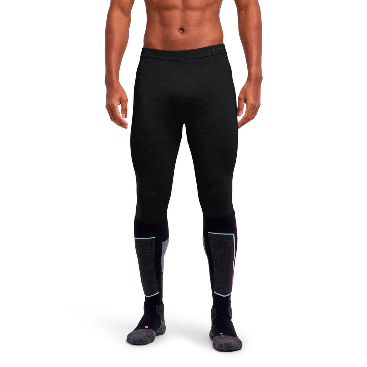 Falke Wool Tech Light 3/4  Tight Men - black
