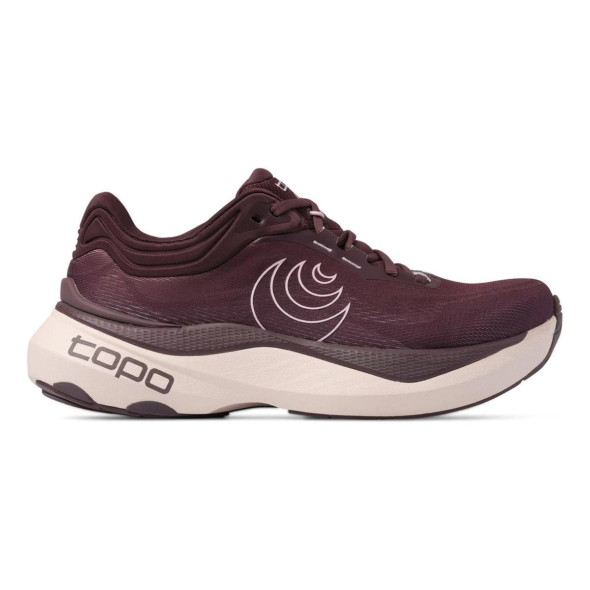 TOPO ATHLETIC Aura 2 Stability running shoe Women - dark red, pink