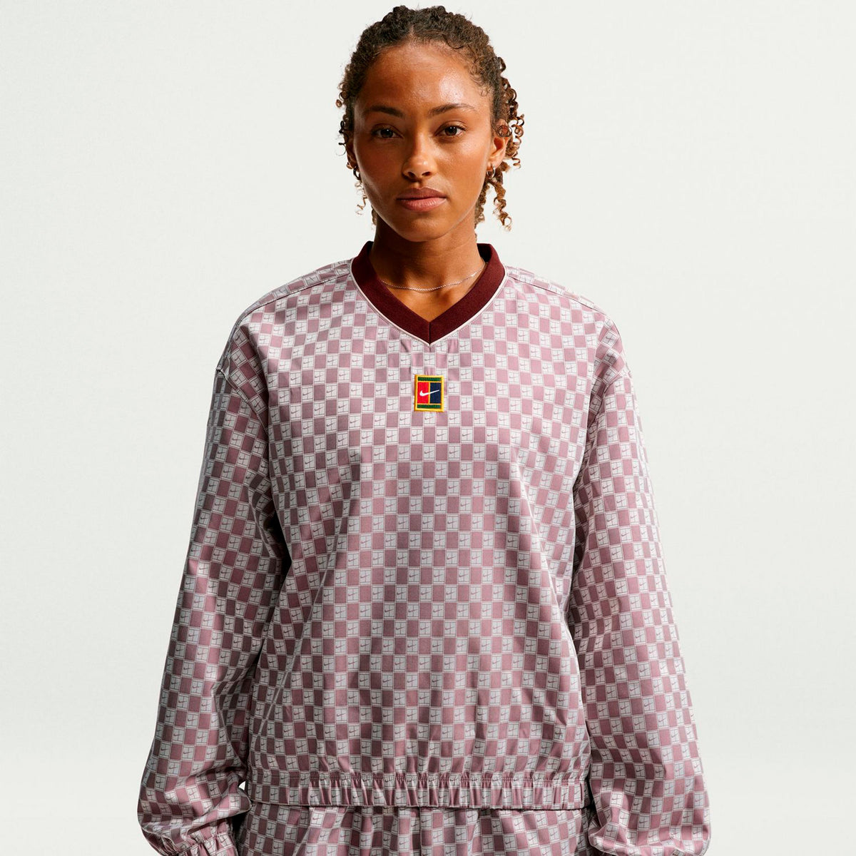 Nike Woven Long sleeve Women - brown
