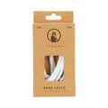 QP shoe laces 120cm Shoelaces - white