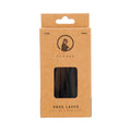 QP shoe laces 140cm Shoelaces - black