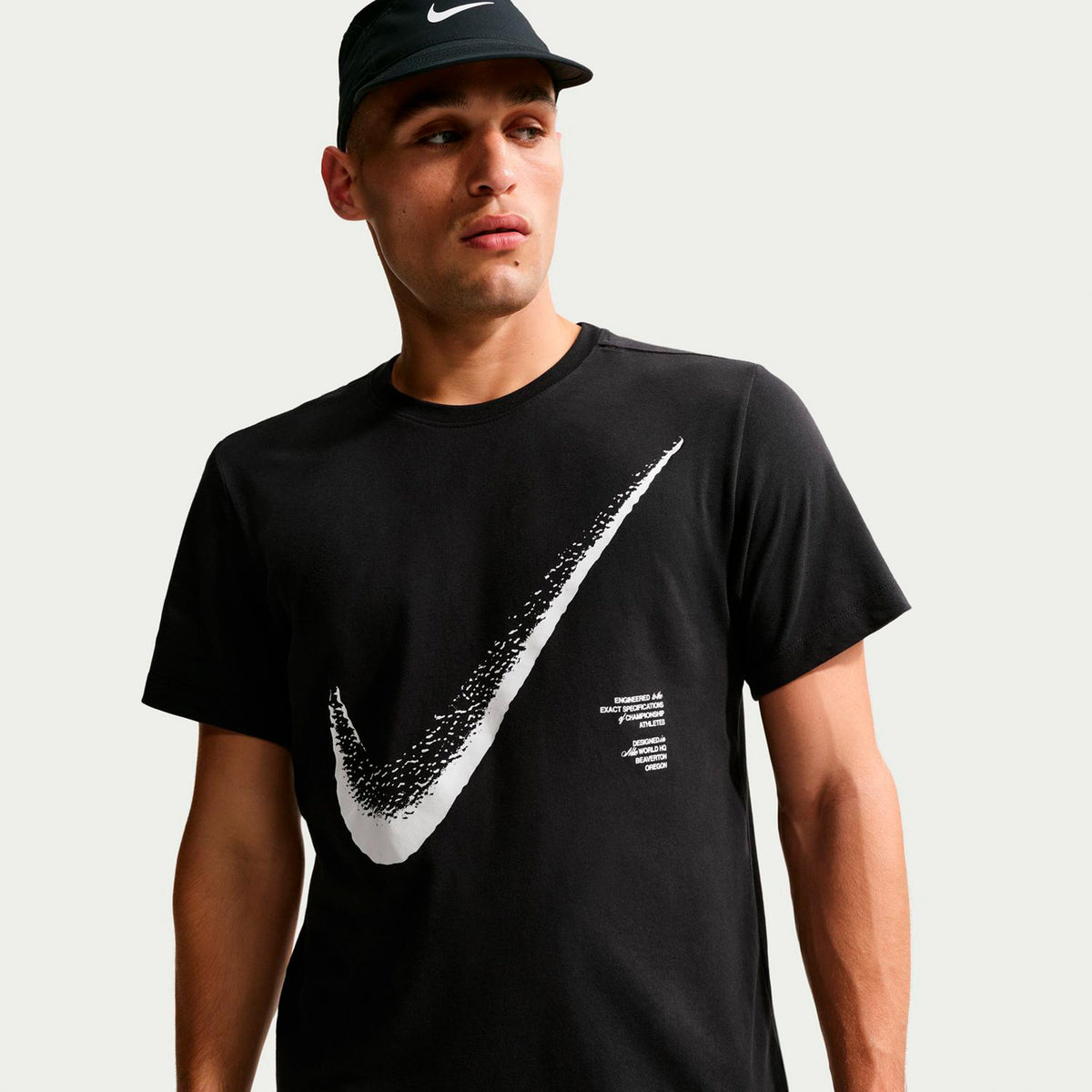 Nike Dri-Fit STD T-Shirt Men - black, white