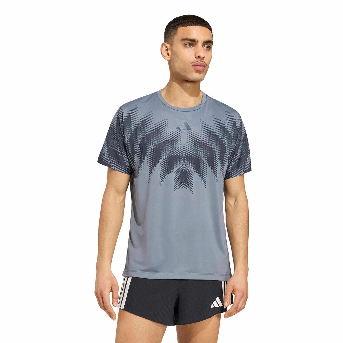 adidas Aspyre Running shirt Unisex - anthracite, dark grey
